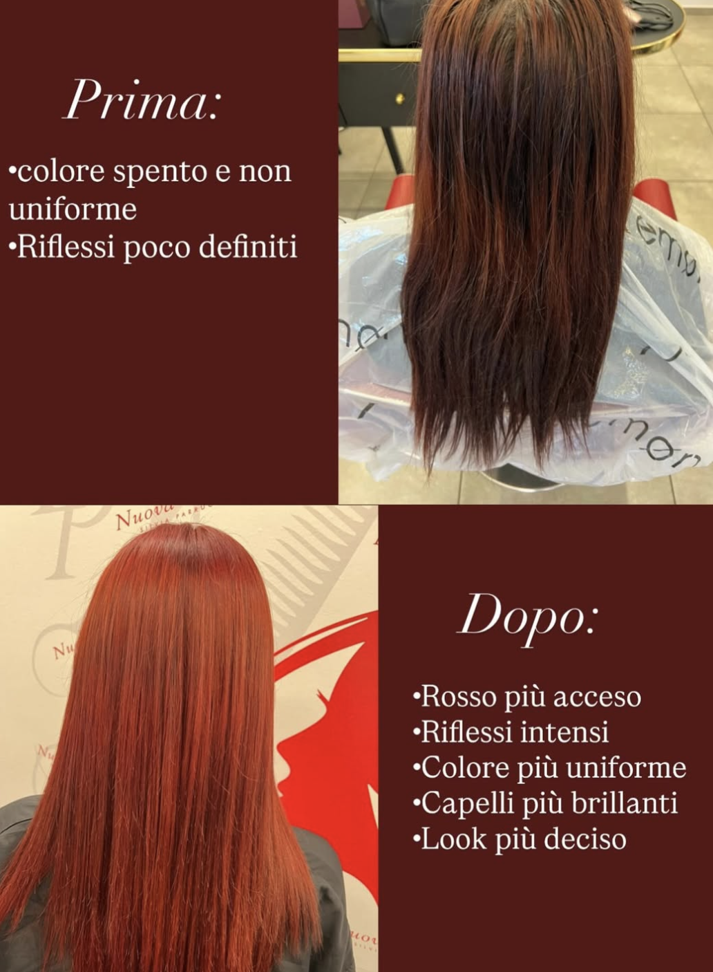 Balayage Prima e Dopo - Trasformazione Colore Brugherio